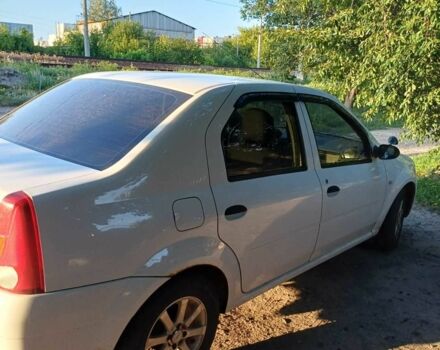 Білий Дачія Logan, об'ємом двигуна 1.4 л та пробігом 166 тис. км за 3600 $, фото 2 на Automoto.ua