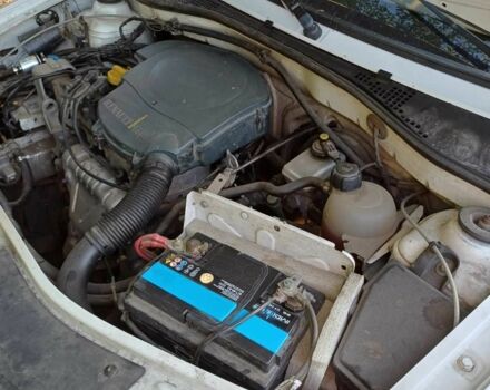 Білий Дачія Logan, об'ємом двигуна 1.4 л та пробігом 166 тис. км за 3600 $, фото 3 на Automoto.ua