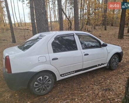 Білий Дачія Logan, об'ємом двигуна 1.4 л та пробігом 405 тис. км за 2700 $, фото 3 на Automoto.ua