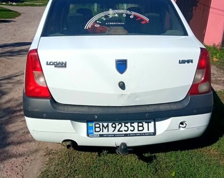Белый Дачия Логан, объемом двигателя 1.6 л и пробегом 350 тыс. км за 2500 $, фото 1 на Automoto.ua