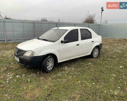 Белый Дачия Логан, объемом двигателя 1.4 л и пробегом 240 тыс. км за 1750 $, фото 5 на Automoto.ua