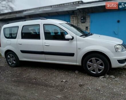 Білий Дачія Logan, об'ємом двигуна 1.6 л та пробігом 115 тис. км за 6400 $, фото 2 на Automoto.ua