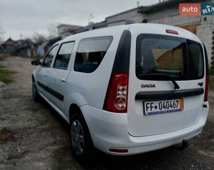 Білий Дачія Logan, об'ємом двигуна 1.6 л та пробігом 115 тис. км за 6400 $, фото 4 на Automoto.ua