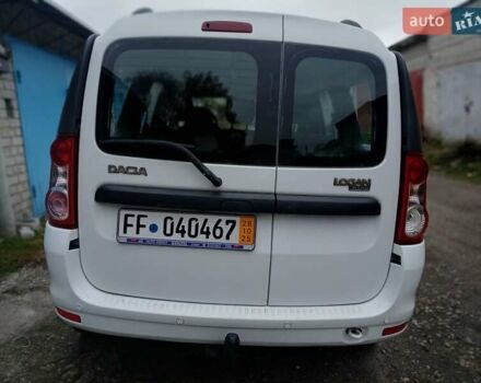 Білий Дачія Logan, об'ємом двигуна 1.6 л та пробігом 115 тис. км за 6400 $, фото 5 на Automoto.ua