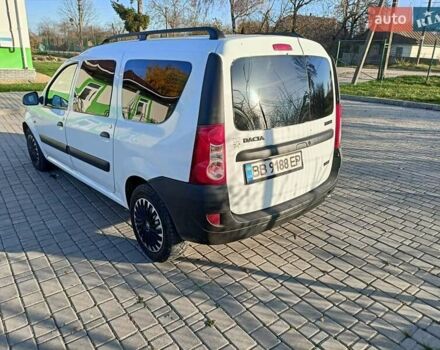 Білий Дачія Logan, об'ємом двигуна 1.46 л та пробігом 206 тис. км за 5300 $, фото 4 на Automoto.ua