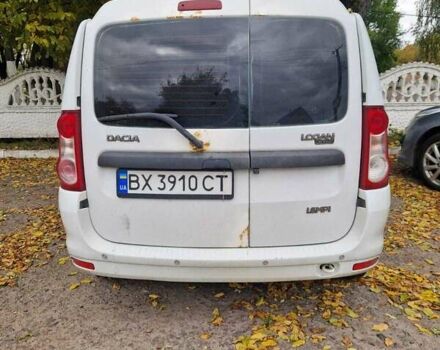 Белый Дачия Логан, объемом двигателя 1.6 л и пробегом 290 тыс. км за 3900 $, фото 5 на Automoto.ua