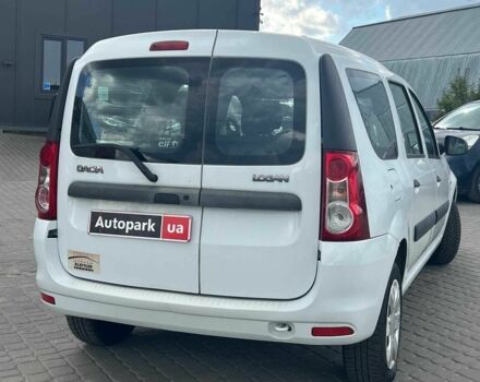 Дачия Логан 2012 в Львове на Automoto.ua Белый Дачия Логан, объемом двигателя 1.6 л и пробегом 214 тыс. км за 6890 $, фото 4 на Automoto.ua