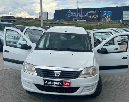 Дачия Логан 2012 в Львове на Automoto.ua Белый Дачия Логан, объемом двигателя 1.6 л и пробегом 214 тыс. км за 6890 $, фото 9 на Automoto.ua