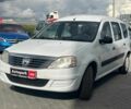 Белый Дачия Логан, объемом двигателя 1.6 л и пробегом 214 тыс. км за 6890 $, фото 1 на Automoto.ua