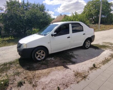 Белый Дачия Логан, объемом двигателя 1.4 л и пробегом 250 тыс. км за 1700 $, фото 1 на Automoto.ua