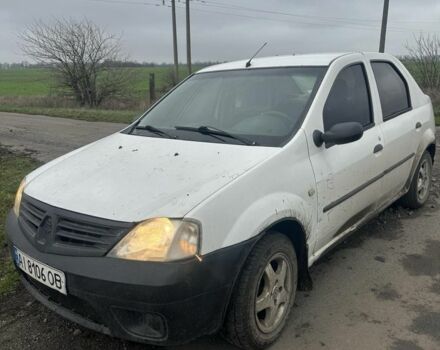 Белый Дачия Логан, объемом двигателя 1.4 л и пробегом 174 тыс. км за 3200 $, фото 1 на Automoto.ua
