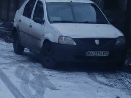 Белый Дачия Логан, объемом двигателя 1.4 л и пробегом 550 тыс. км за 758 $, фото 1 на Automoto.ua