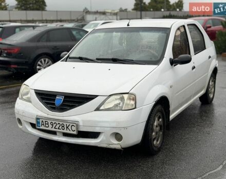 Белый Дачия Логан, объемом двигателя 1.4 л и пробегом 240 тыс. км за 2299 $, фото 1 на Automoto.ua