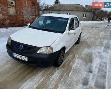 Белый Дачия Логан, объемом двигателя 1.4 л и пробегом 250 тыс. км за 1950 $, фото 1 на Automoto.ua