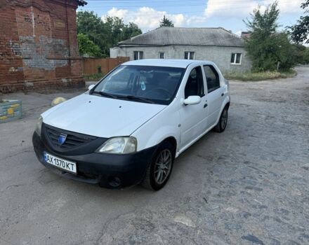 Белый Дачия Логан, объемом двигателя 1.4 л и пробегом 200 тыс. км за 1500 $, фото 1 на Automoto.ua