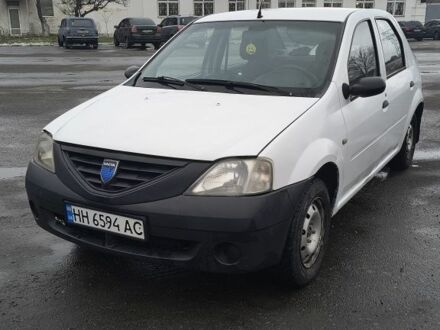 Білий Дачія Logan, об'ємом двигуна 1.4 л та пробігом 567 тис. км за 2000 $, фото 1 на Automoto.ua