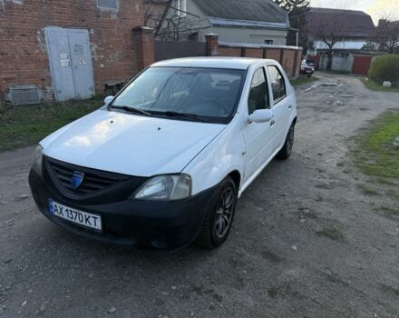 Білий Дачія Logan, об'ємом двигуна 1.4 л та пробігом 200 тис. км за 1800 $, фото 1 на Automoto.ua