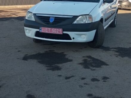 Белый Дачия Логан, объемом двигателя 1.6 л и пробегом 410 тыс. км за 3650 $, фото 1 на Automoto.ua