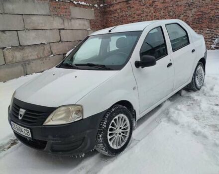 Белый Дачия Логан, объемом двигателя 1.39 л и пробегом 294 тыс. км за 3550 $, фото 1 на Automoto.ua