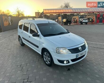 Белый Дачия Логан, объемом двигателя 1.6 л и пробегом 192 тыс. км за 5950 $, фото 1 на Automoto.ua