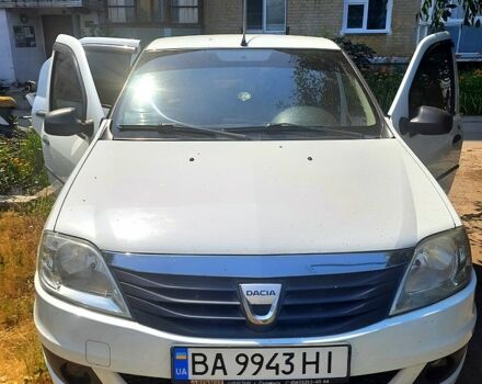 Белый Дачия Логан, объемом двигателя 1.4 л и пробегом 207 тыс. км за 3300 $, фото 1 на Automoto.ua