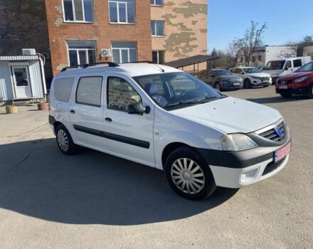 Белый Дачия Логан, объемом двигателя 1.6 л и пробегом 410 тыс. км за 3250 $, фото 1 на Automoto.ua