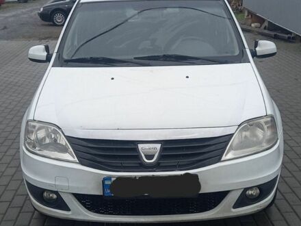 Білий Дачія Logan, об'ємом двигуна 1.6 л та пробігом 203 тис. км за 5300 $, фото 1 на Automoto.ua
