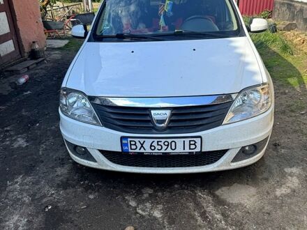 Белый Дачия Логан, объемом двигателя 1.6 л и пробегом 140 тыс. км за 6000 $, фото 1 на Automoto.ua