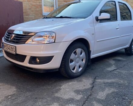 Белый Дачия Логан, объемом двигателя 1.1 л и пробегом 177 тыс. км за 3000 $, фото 1 на Automoto.ua
