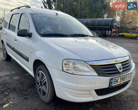 Дачія Logan 2012 у Рівному на Automoto.ua Білий Дачія Logan, об'ємом двигуна 1.6 л та пробігом 181 тис. км за 5200 $, фото 1 на Automoto.ua