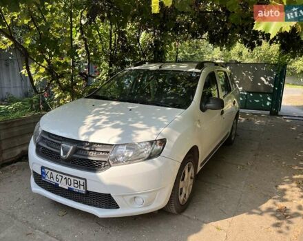 Белый Дачия Логан, объемом двигателя 0.9 л и пробегом 152 тыс. км за 6700 $, фото 1 на Automoto.ua