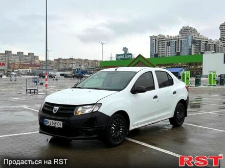 Белый Дачия Логан, объемом двигателя 1.2 л и пробегом 299 тыс. км за 3550 $, фото 1 на Automoto.ua