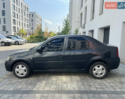 Черный Дачия Логан, объемом двигателя 1.4 л и пробегом 280 тыс. км за 2500 $, фото 6 на Automoto.ua