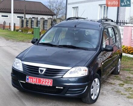 Дачія Logan 2012 у Сарнах на Automoto.ua Чорний Дачія Logan, об'ємом двигуна 1.6 л та пробігом 169 тис. км за 6500 $, фото 3 на Automoto.ua