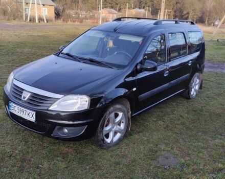 Черный Дачия Логан, объемом двигателя 1 л и пробегом 192 тыс. км за 5600 $, фото 8 на Automoto.ua