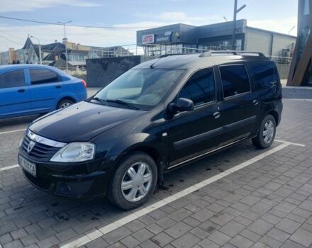 Черный Дачия Логан, объемом двигателя 1.6 л и пробегом 339 тыс. км за 4187 $, фото 2 на Automoto.ua