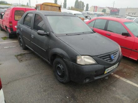 Черный Дачия Логан, объемом двигателя 0 л и пробегом 453 тыс. км за 650 $, фото 1 на Automoto.ua