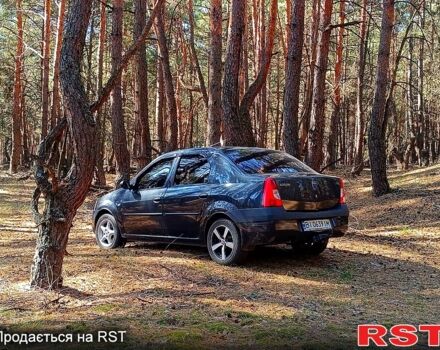 Черный Дачия Логан, объемом двигателя 1.4 л и пробегом 210 тыс. км за 2550 $, фото 1 на Automoto.ua