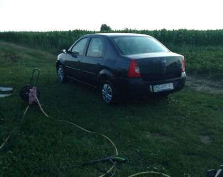 Чорний Дачія Logan, об'ємом двигуна 1.4 л та пробігом 176 тис. км за 1500 $, фото 1 на Automoto.ua