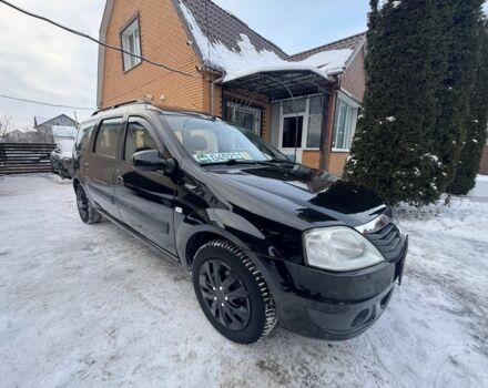 Черный Дачия Логан, объемом двигателя 1.6 л и пробегом 178 тыс. км за 5699 $, фото 1 на Automoto.ua