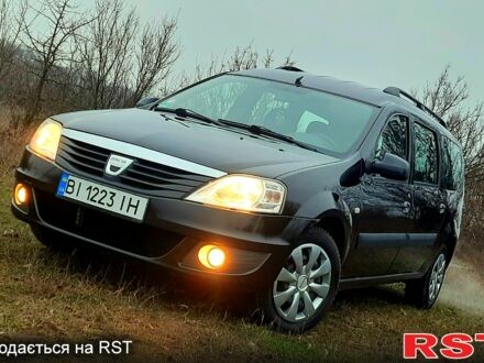 Черный Дачия Логан, объемом двигателя 1.6 л и пробегом 195 тыс. км за 5800 $, фото 1 на Automoto.ua