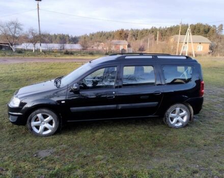 Черный Дачия Логан, объемом двигателя 1 л и пробегом 192 тыс. км за 5600 $, фото 1 на Automoto.ua