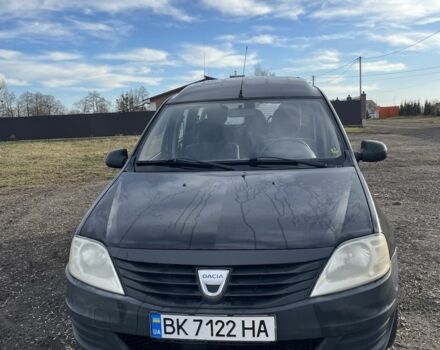 Черный Дачия Логан, объемом двигателя 1.4 л и пробегом 306 тыс. км за 3300 $, фото 1 на Automoto.ua