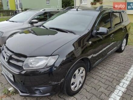 Черный Дачия Логан, объемом двигателя 1.15 л и пробегом 198 тыс. км за 6300 $, фото 1 на Automoto.ua