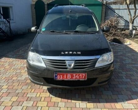 Черный Дачия Логан, объемом двигателя 1.6 л и пробегом 232 тыс. км за 6700 $, фото 1 на Automoto.ua