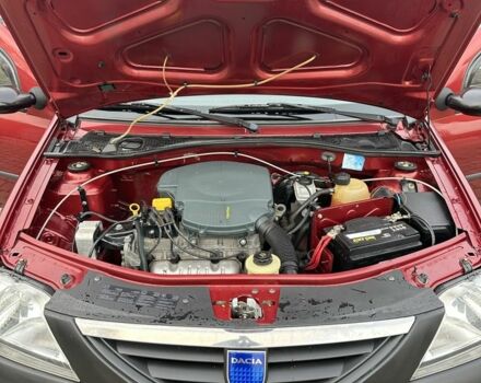 Красный Дачия Логан, объемом двигателя 1.4 л и пробегом 104 тыс. км за 4700 $, фото 10 на Automoto.ua