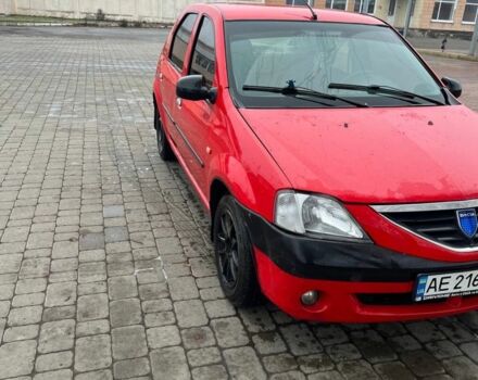 Красный Дачия Логан, объемом двигателя 1.6 л и пробегом 700 тыс. км за 1850 $, фото 3 на Automoto.ua