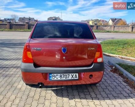 Дачия Логан 2005 в Трускавце на Automoto.ua Красный Дачия Логан, объемом двигателя 1.39 л и пробегом 260 тыс. км за 2000 $, фото 5 на Automoto.ua