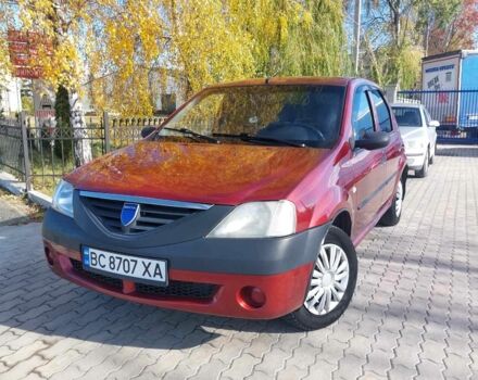Дачия Логан 2005 в Трускавце на Automoto.ua Красный Дачия Логан, объемом двигателя 1.4 л и пробегом 260 тыс. км за 1995 $, фото 1 на Automoto.ua