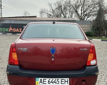 Красный Дачия Логан, объемом двигателя 1.4 л и пробегом 104 тыс. км за 4700 $, фото 4 на Automoto.ua